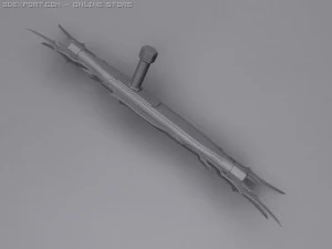 ryujin tonfa Modello 3D