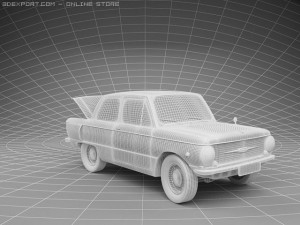 zaz 968 3D Model
