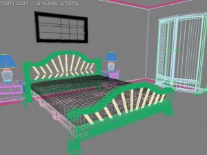 bedroom Modèle 3D
