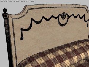 bed Model 3D