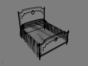 bed Model 3D