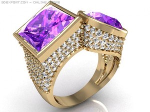 fancy ring 3D-Modell
