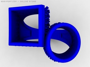 fancy ring 3Dモデル