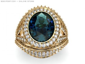 fancy ring 3D-Modell