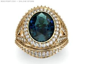 फैंसी अंगूठी 3D मॉडल