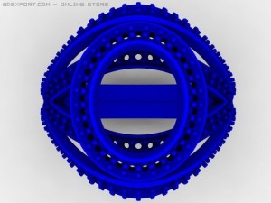 fancy ring 3D Model