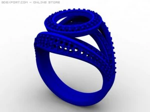 fancy ring 3D Model