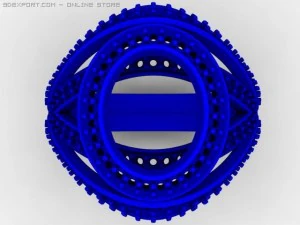 engagement ring 3D Model