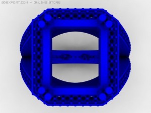 fancy ring 3D 모델