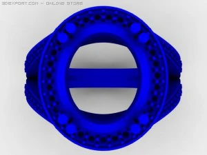 fancy ring 3D Model
