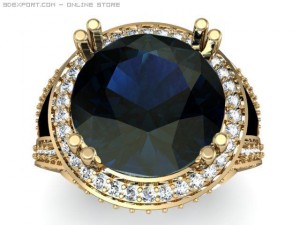 fancy ring 3D 模型