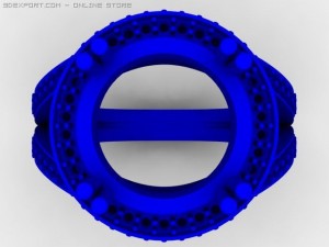 fancy ring 3D Model