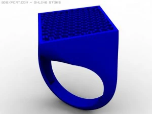 engagement ring 3D Model
