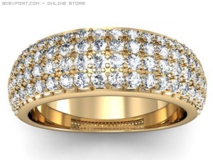 wedding ring 3D 模型