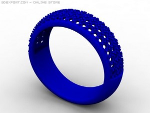 wedding ring 3D-Modell