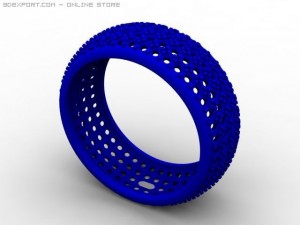 eternity ring Model 3D