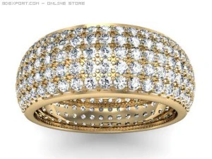 eternity ring 3D Model