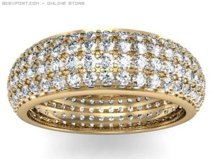 eternity ring 3D Model