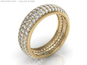 eternity ring 3D Model