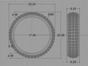 eternity ring 3D Model
