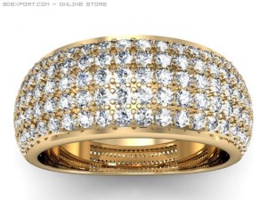 wedding ring 3D-Modell