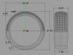 wedding ring 3D Model
