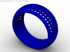 wedding ring Modelo 3D