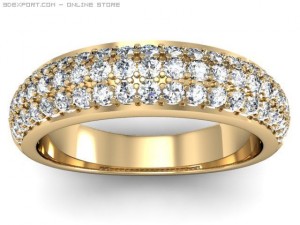 wedding ring 3D-Modell