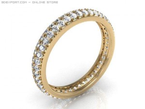 eternity ring 3D 模型