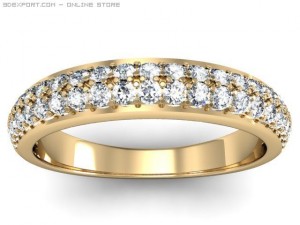 wedding ring Model 3D