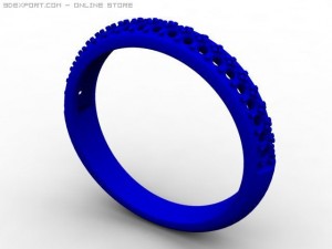 wedding ring Model 3D