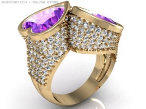 fancy ring 3D Модель