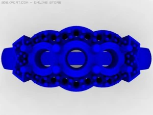 engagement ring 3D Model