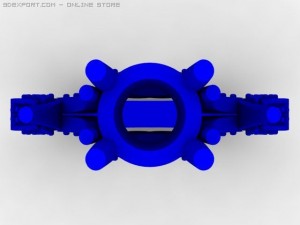 engagement ring 3D Модель
