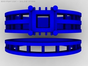 wedding ring Modèle 3D
