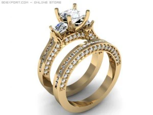 wedding ring 3D Model