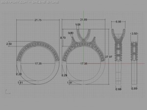 wedding ring 3D 模型