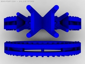 wedding ring 3D 模型