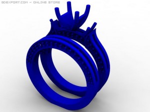 wedding ring 3D 模型