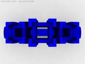 3stone ring 3D Model