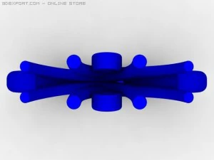 3stone ring 3D Model