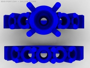 weddign ring 3D-Modell