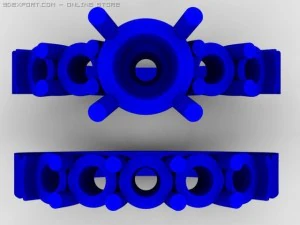 weddign ring 3D Model