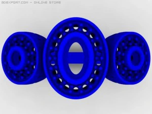 engagement ring 3D Model