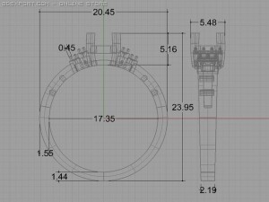engagement ring Modèle 3D