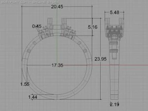 engagement ring 3D Model