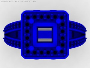 engagement ring 3D Модель