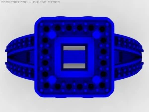 engagement ring 3D Model