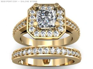 wedding ring 3D Model