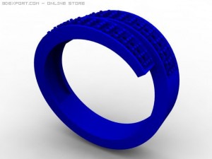 engagement ring 3Dモデル
